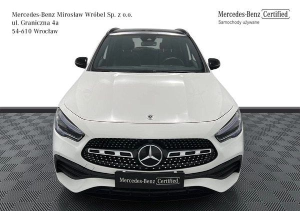 Mercedes-Benz GLA cena 239900 przebieg: 23100, rok produkcji 2021 z Wrocław małe 436